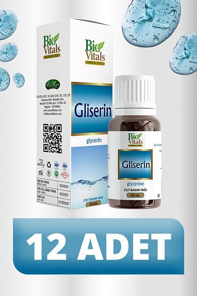 Bio Vitals 50 ml Glycerin Oil - 12 PCS-Box