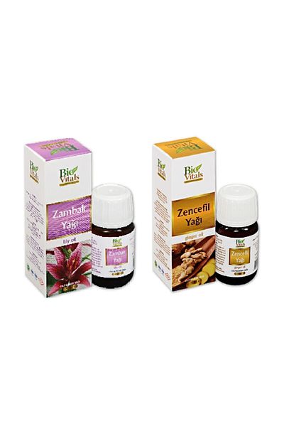 Bio Vitals Lily and Ginger - Aromatic Massage Skin Care Oil Set