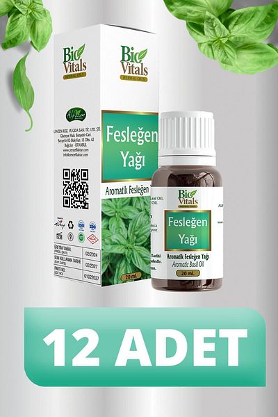 Bio Vitals 20 ml Basil Oil - 12 PCS-Box