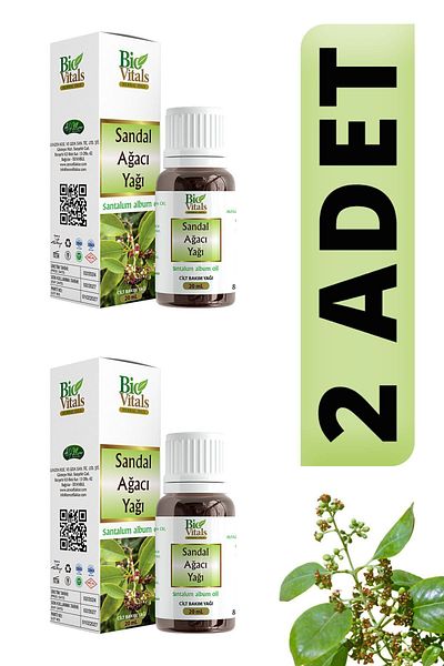 Bio Vitals 20 ml 2 PCS Sandalwood Oil