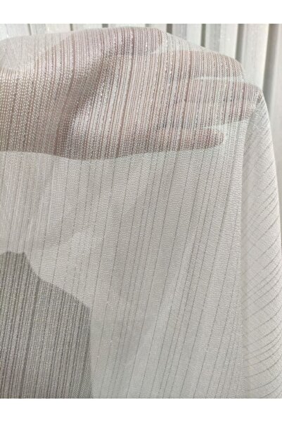 Taç Rüyaper Glitter Snow600 Tulle Curtain 1/2.5 Pleat