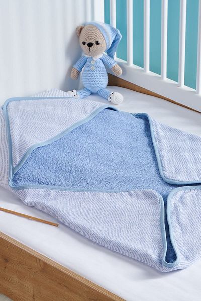 forumcotton Baby-Musselin-Wickeltuch aus 100 % natürlicher Baumwolle