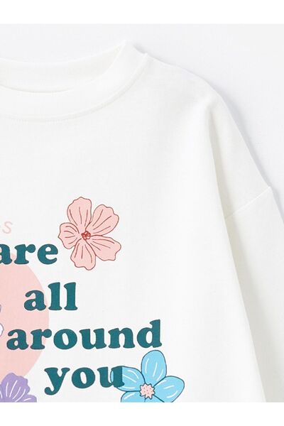 Dexia Rio White Sweatshirt - Πλεκτό, Λεπτομέρεια εκτύπωσης