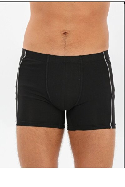 İki Yıldız Мъжки боксерки от модал с кант, комплект от 6 черни