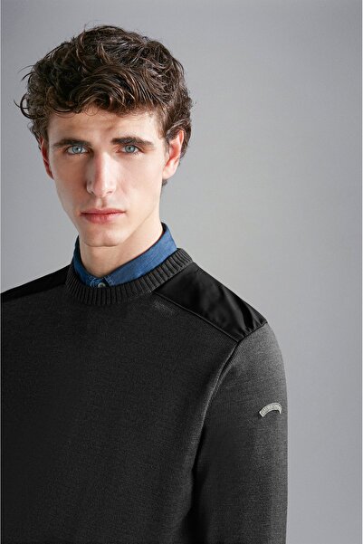 PAUL&SHARK MEN'S KNITTED ROUNDNECK C.WWOOL