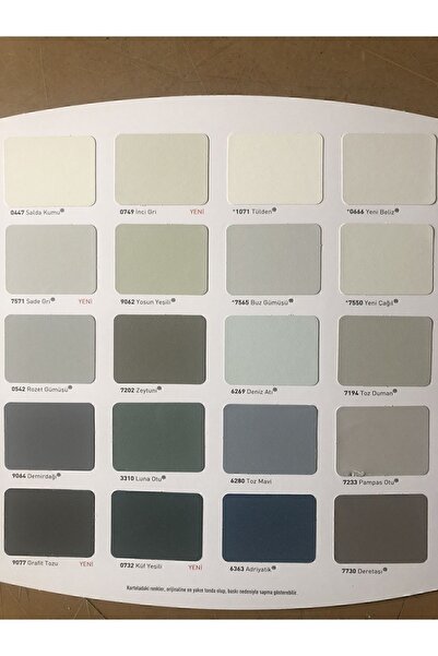 Dyo Beşyıldız Plastik Iç Cephe Duvar Boyası ILIK MAYA 20kg/10kg/3,5kg