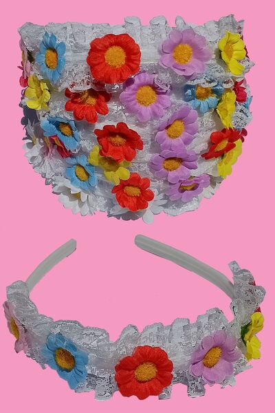 Gökbin Cataramă cu coroană florală pentru copii Cataramă cu coroană
