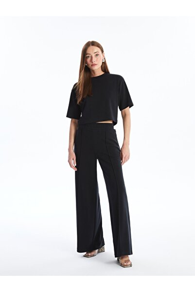 Dexia Μπλουζάκι Brest Ανθρακί Μοδάλ Ύφασμα Λείο Κροπ