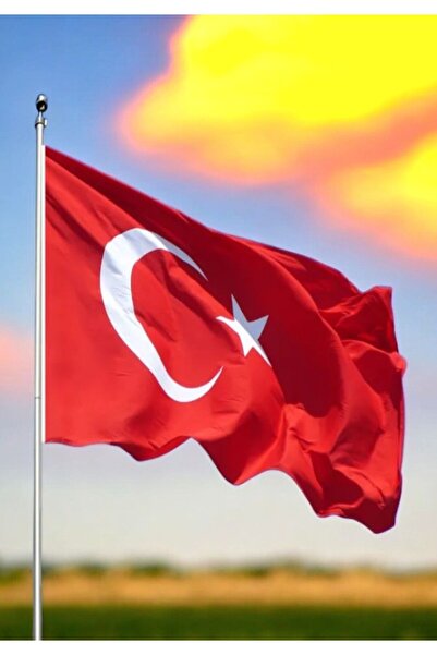 Bayrak 200x300 Cm Paraşüt Kumaş Türk Bayrağı 1. Kalite Kumaş Dikim