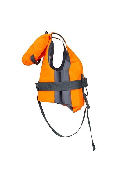 Decathlon سترة نجاة للأطفال باللون البرتقالي والرمادي - Lj100n Easy
