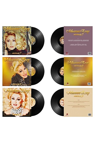 esenshop Muazzez Ersoy - Nostalji 7-8-9 (3 Plak Özel Set)