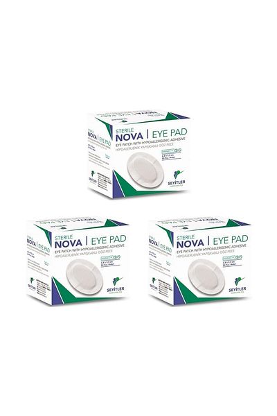 Nova Pad Adult Eye Cover Tape Eye Pad 6.5x9.5cm 150 Pieces