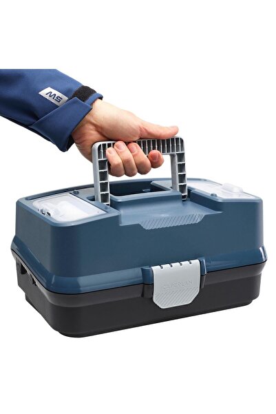 Decathlon Caperlan Bx Balıkçılık Takım Çantası - 2 Raf - 5.3l