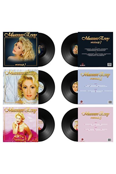 esenshop Muazzez Ersoy - Nostalji 1-2-3 (3 Plak Özel Set)