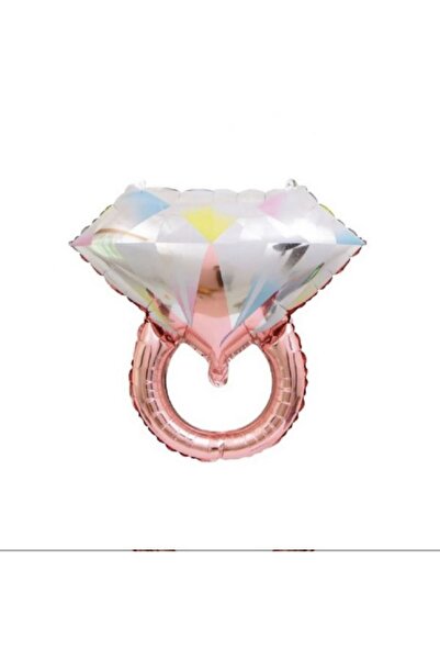 Öztürkpartievi بالون من رقائق سوليتير باللون الوردي