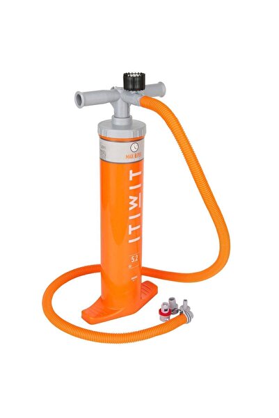 Decathlon Kano El Pompası Çift Etkili Kano- 2 X 2,6 L - Turuncu