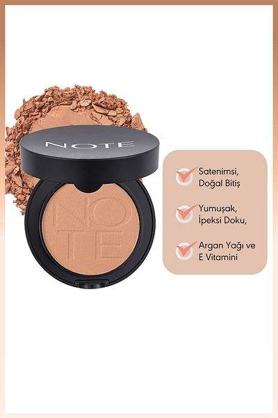 NOTE 11 Sunset Luminous Silk Compact Blusher Powder Blush