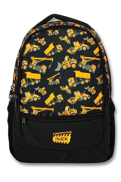 ÜMİT ÇANTA Cennec Black Yellow Business Machinery Boys' Primary School Schoolbag - Three Compartment Backpack