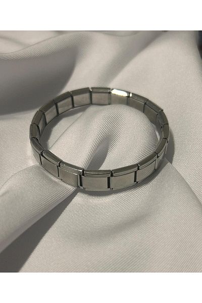 OCTW Stainless Steel Italian Charm Bracelet