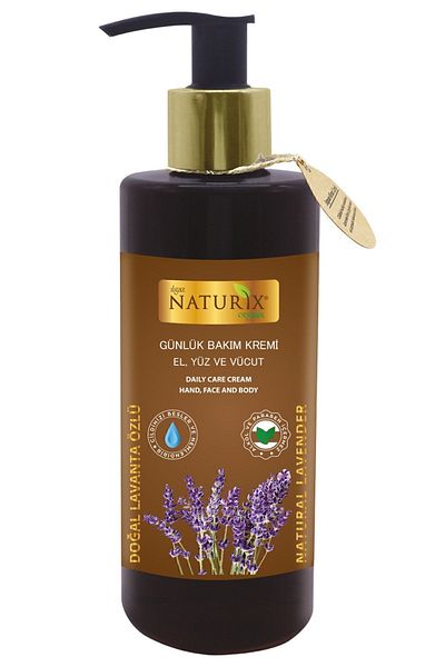 Naturix مجموعة كريم اللافندر مكونة من 5 قطع - ترطيب وتهدئة الوجه/الجسم ترطيب مكثف