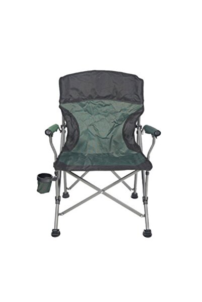Genel Markalar Panotte Lüks Katlanabilir Kamp Sandalyesi Yeşil Siyah