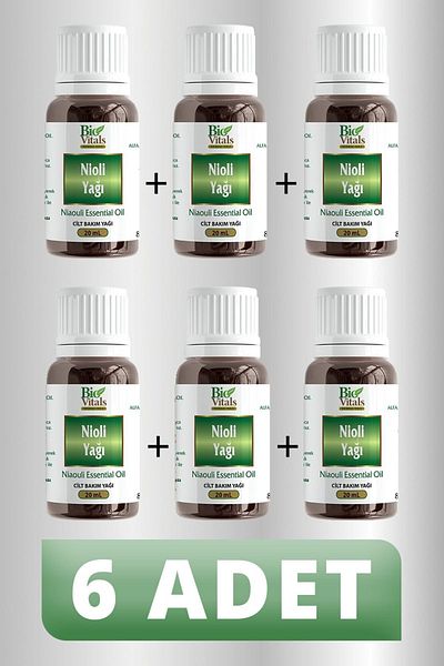 Bio Vitals Set of 6 Nioli Oil - 20 ml