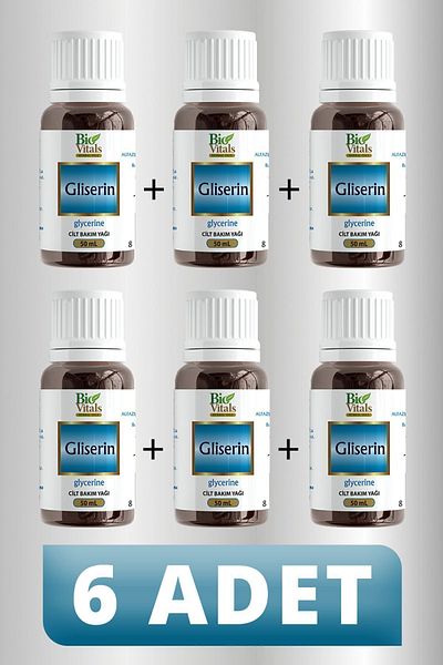 Bio Vitals Glycerin Oil - 50ml, 6 Pieces