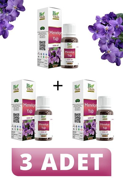 Bio Vitals 20 ml Violet Oil - 3 PCS