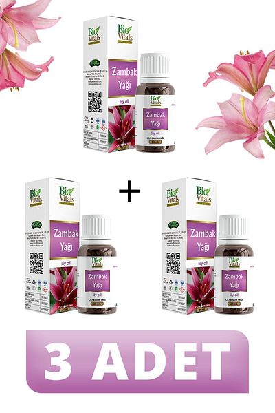 Bio Vitals 20 ml Lily Oil - 3 PCS
