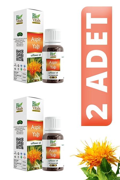Bio Vitals 20 ml Safflower Oil - 2 PCS