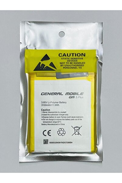 General Mobile Gm5 Plus Batarya Pil