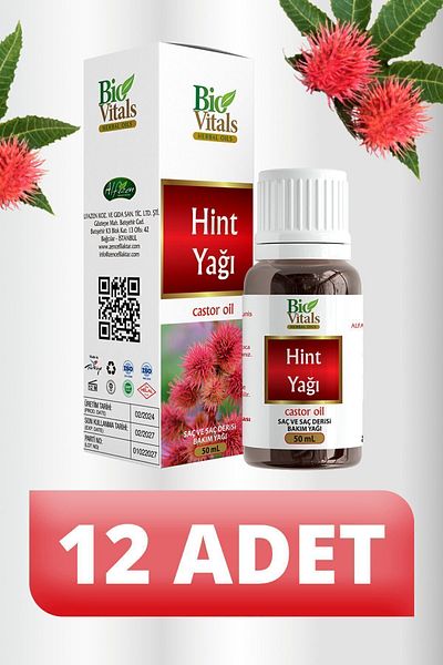 Bio Vitals 50 ml Castor Oil - 12 PCS-Box