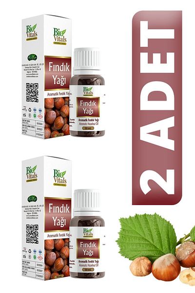 Bio Vitals 50 ml Hazelnut Oil - 2 PCS