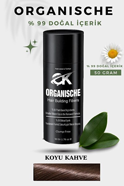 Organische 50 Gram Saç Dolgunlaştırıcı Topik . % 99 Bitkisel İçerik. Yeni Nes...