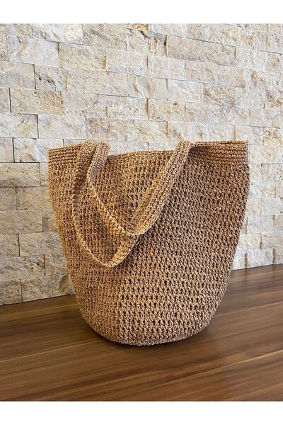 Rabika Hasır Sepet Çanta