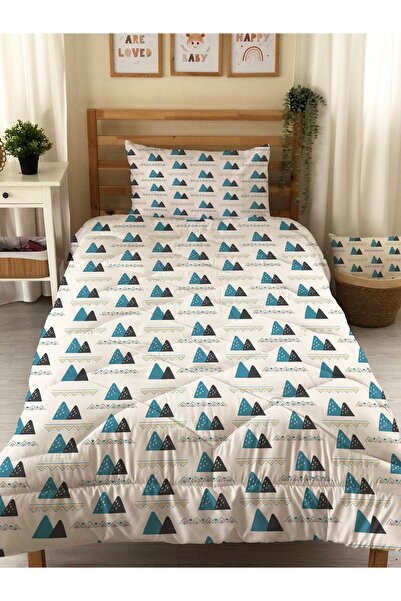 Evmila Двосторонній ковдра з деревним візерунком - односпальний комплект для ...