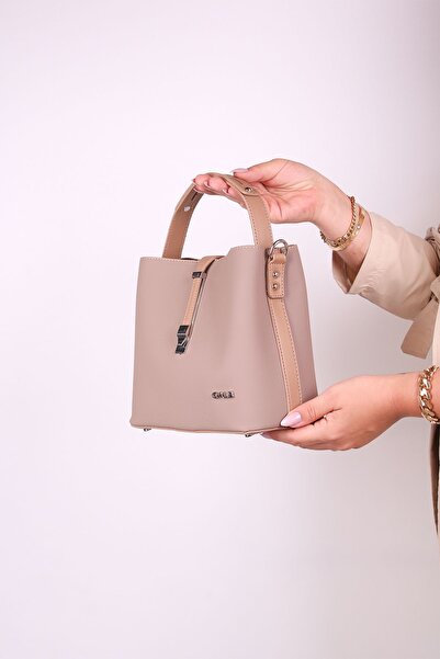 GALB LEATHER New Season Women's Shoulder Bag - 4 Compartments, Adjustable Wid...