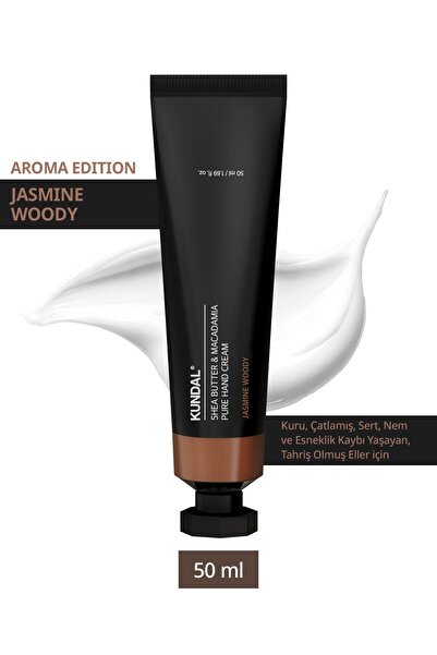 Kundal Besleyici El Kremi Kundal Shea Butter & Macadamia Pure Hand Cream Aroma Edition 50ml (jasmine Woody)
