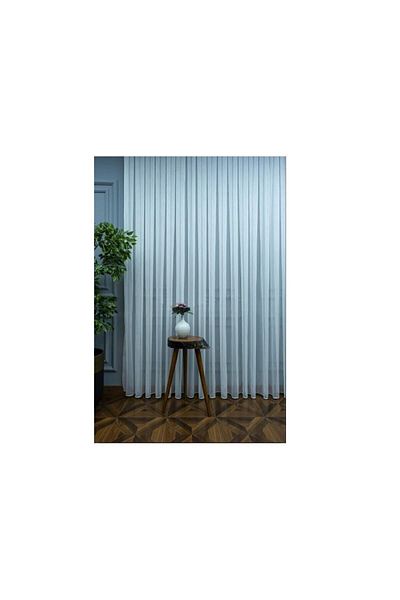 Taç RÜYAPER Striped Tulle Curtain Tight Pleat 1/3