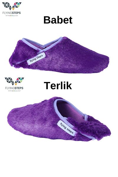 Flyingsteps Γυναικείες παντόφλες εσωτερικού χώρου Bab&Ter Αντιολισθητική σόλα Παπούτσια για το σπίτι Παντόφλες 802101