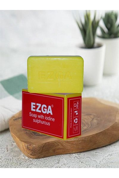 Ezga's إزجا صابون الكبريت 100 جرام