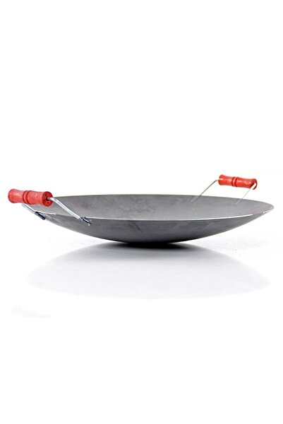 Vakia Otm 35 Cm Ahşap Saplı Et - Gözleme - Kavurma Saç Tava