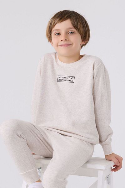 Rolypoly Σετ φόρμας για αγόρι - Rp3506 Beige Melange