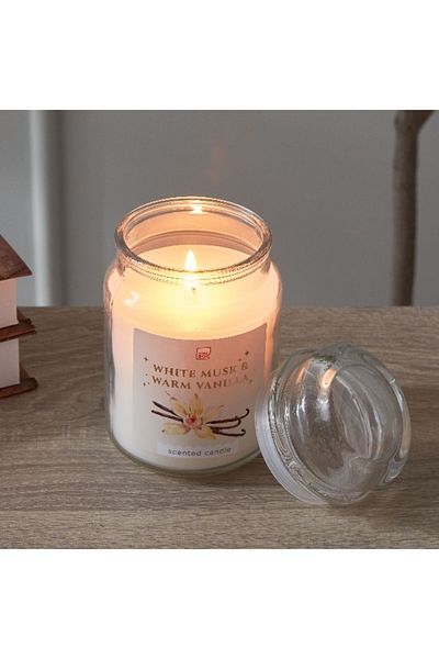 Home Box Qara Colonial Vanilla Jar Candle - 530 g