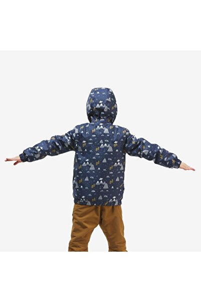 Decathlon Quechua Çocuk Kışlık Mont / Kar Montu - 2 / 6 Yaş - Lacivert - Sh100 X - Warm
