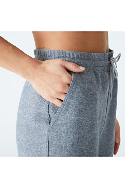 Decathlon Kadın Gri Regular Eşofman Altı 500 - Fitness Hafif Antrenman