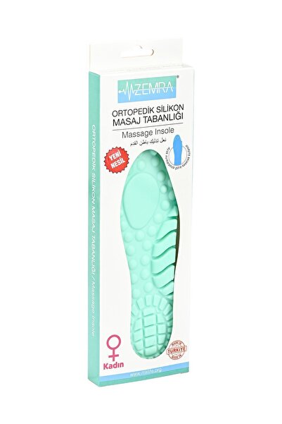 ZEMRA Tabanlık, Masaj Tabanlığı, Ortopedik Tabanlık, Silikon Masaj Tabanlığı Kesilebilir Unisize - Kadın