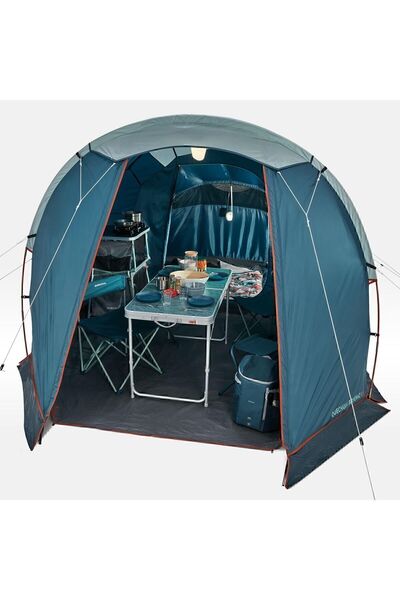 Decathlon Quechua 4 Kişilik Kamp Çadırı - 1 Odalı - Arpenaz 4.1