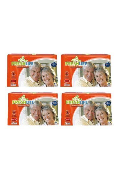 Freshlife Adult Waistband Patient Diapers Extralarge-Extra Large Size 120 Pie...