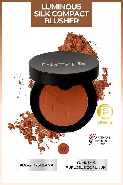 NOTE 07 Star - Luminous Silk Compact Powder Blusher